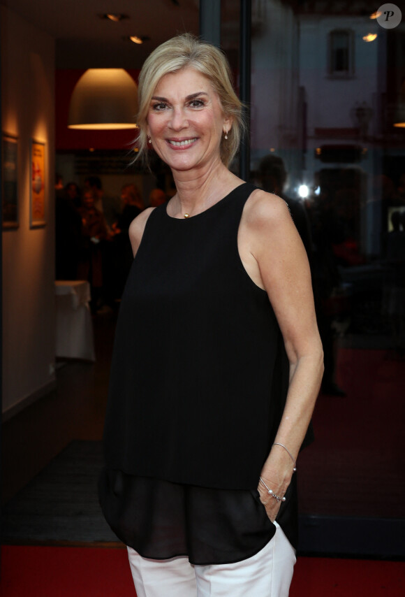 Close-up avec Michèle Laroque, la présidente du jury du 4ème Festival International du Film de Saint-Jean-de-Luz, le 6 octobre 2017. © Patrick Bernard/Bestimage