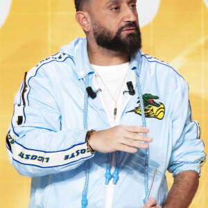 Exclusif - Cyril Hanouna pendant l'émission TPMP (Touche Pas à Mon Poste) présentée en direct par C.Hanouna le 06/01/22 en direct sur C8 - Paris le 06/01/22 © Jack Tribeca / Bestimage