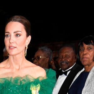 Kate Middleton - Dîner dans la résidence du gouverneur général Patrick Allen à Kingston, en Jamaïque. Le 23 mars 2022.