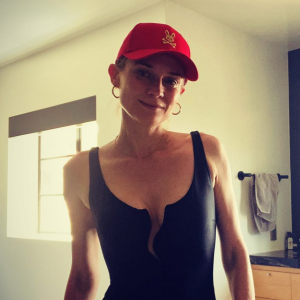 Diane Kruger en maillot de bain. Juillet 2020.