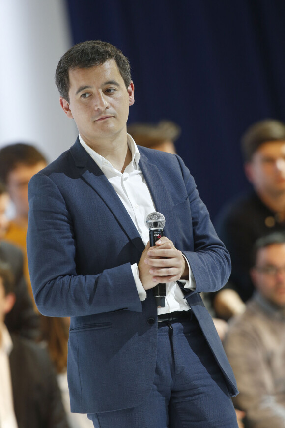 Gérald Darmanin - Congrès fondateur des Républicains au Paris Events Center de la Porte de la Villette, à Paris le 30 mai 2015