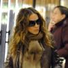 Sarah Jessica Parker fait ses courses au supermarché Whole Food à Chelsea, New York le 18 janvier 2010