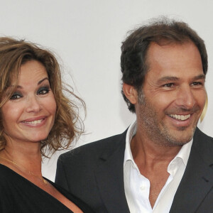 Ingrid Chauvin, enceinte et son mari Thierry Peythieu - Ceremonie d'ouverture du 53eme festival de Monte Carlo au Forum Grimaldi a Monaco, le 9 juin 2013.