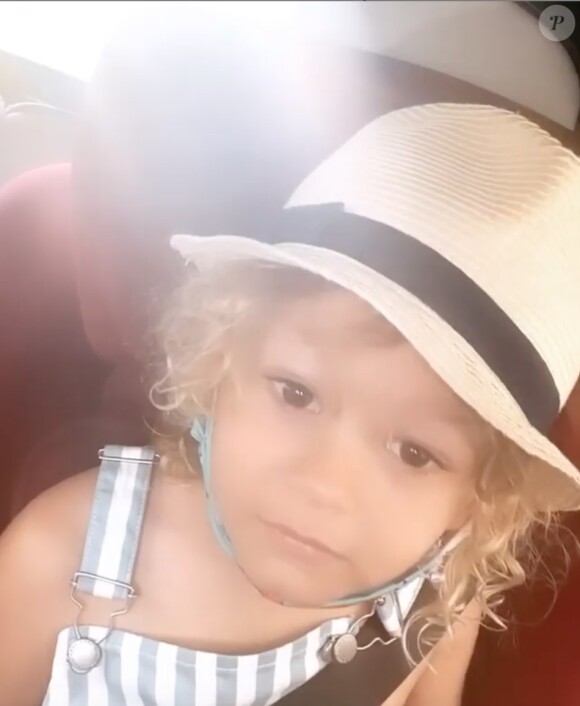 Ingrid Chauvin partage une vidéo de son fils Tom sur Instagram. Le 1er juin 2020.