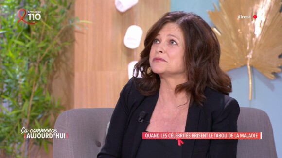 Charlotte Valandrey dans l'émission "Ca commence aujourd'hui", sur France 2.