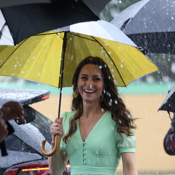 Catherine (Kate) Middleton, duchesse de Cambridge, visite l'école primaire Sybil Strachan à Nassau aux Bahamas. Le duc et la duchesse de Cambridge visitent le Belize, la Jamaïque et les Bahamas au nom de sa Majesté la reine à l'occasion du jubilé de platine. 