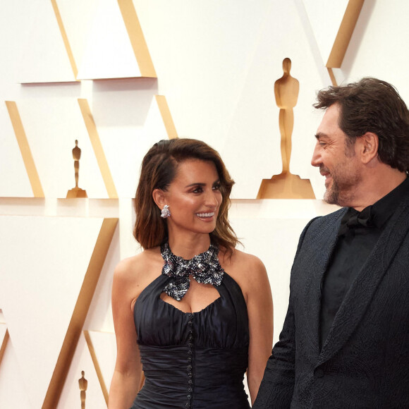 Javier Bardem, Penelope Cruz - 94e édition de la cérémonie des Oscars à Los Angeles, le 27 mars 2022.