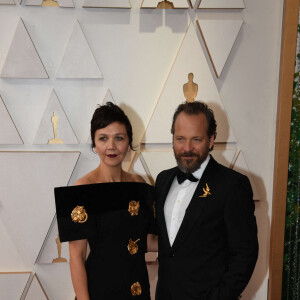 Maggie Gyllenhaal et Peter Sarsgaad - 94e édition de la cérémonie des Oscars à Los Angeles, le 27 mars 2022. © Kevin Sullivan via Zuma Press/Bestimage