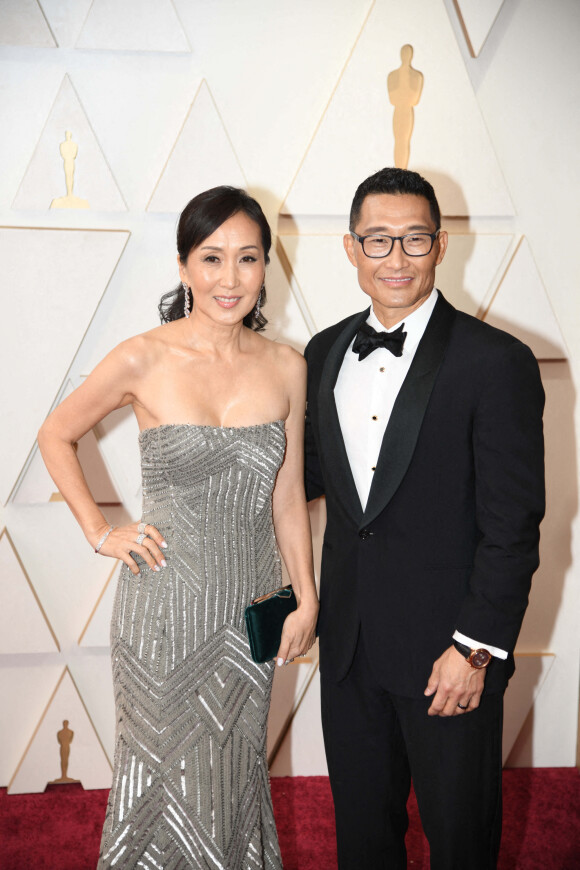 Daniel Kim et sa femme Mia Kim Wiki - 94e édition de la cérémonie des Oscars à Los Angeles, le 27 mars 2022. © Kevin Sullivan via Zuma Press/Bestimage