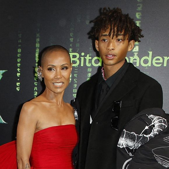Jada Pinkett Smith et Jaden Smith - Première de "The Matrix: Resurrections" à San Francisco, le 18 décembre 2021. 