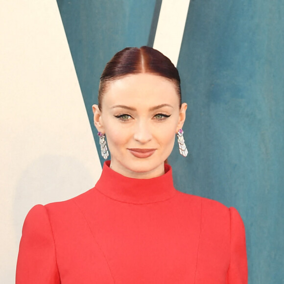 Sophie Turner au photocall de la soirée "Vanity Fair" lors de la 94ème édition de la cérémonie des Oscars à Los Angeles, le 27 mars 2022. © imageSPACE via Zuma Press/Bestimage 