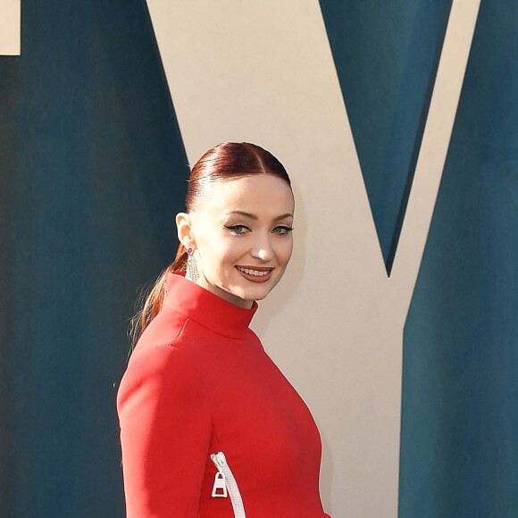 Sophie Turner au photocall de la soirée "Vanity Fair" lors de la 94ème édition de la cérémonie des Oscars à Los Angeles, le 27 mars 2022. © imageSPACE via Zuma Press/Bestimage 