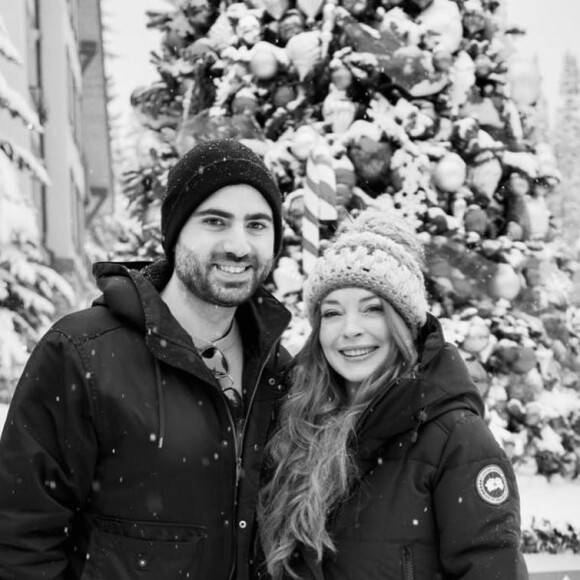 Lindsay Lohan et son fiancé Bader