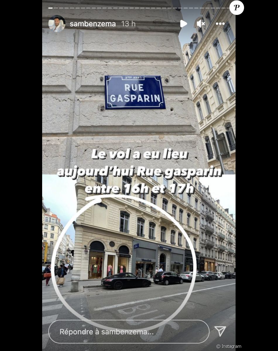 Samir Benzema (cousin du footballeur Karim Benzema) et sa compagne Melani victime d'un vol en pleine rue à Lyon.