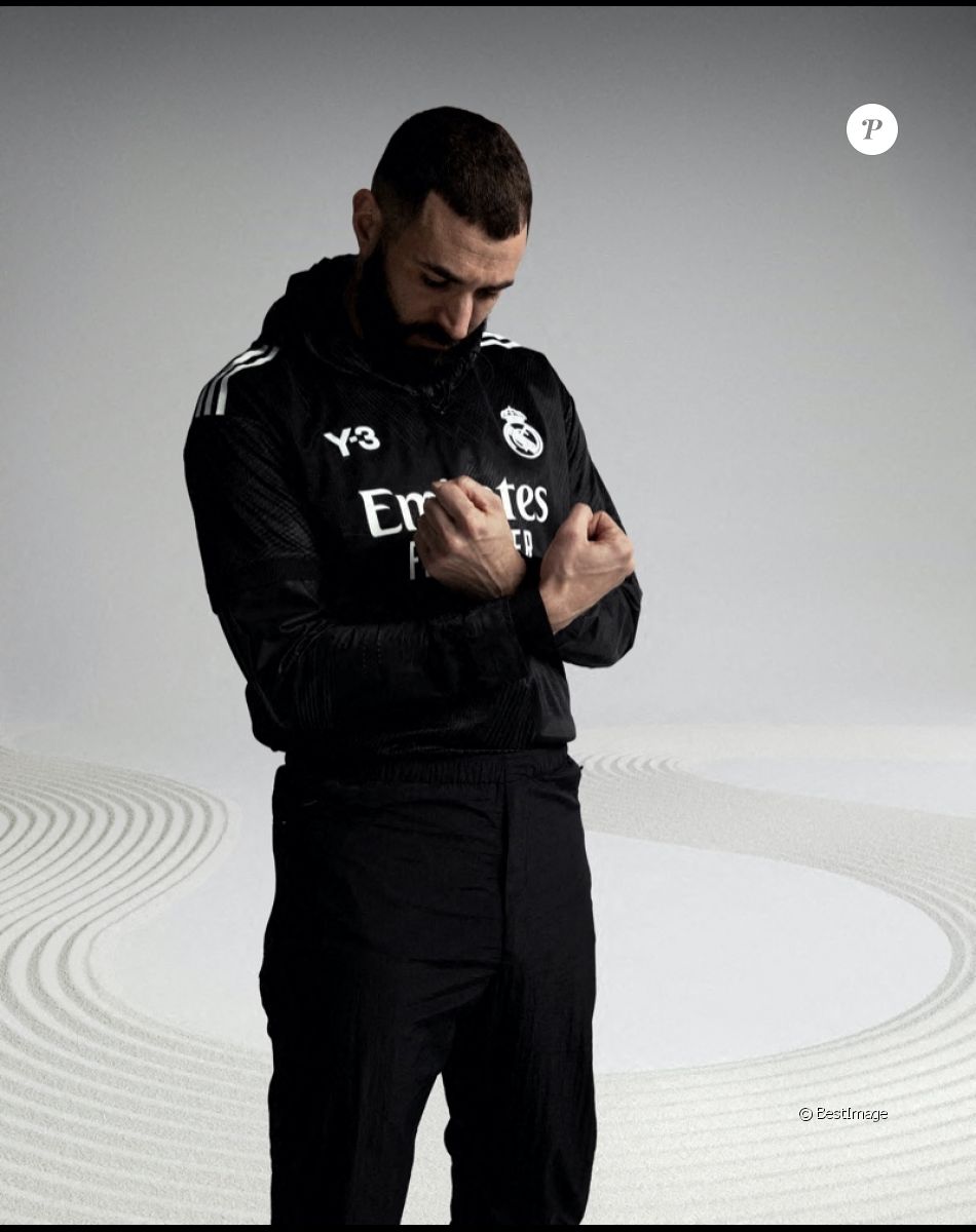 Karim Benzema - La marque Adidas Owned Y-3Y-3 collabore avec le Real Madrid sur une nouvelle collection