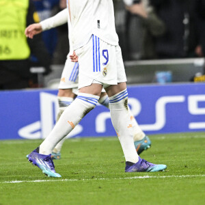 Joie des joeurs du Real de Madrid apres le troisieme but de Karim Benzema (Real Madrid) - 8ème de finale retour de la Ligue des champions entre le PSG (1) et le Real Madrid (3) à Madrid le 9 mars 2022. © JB Autissier/Panoramic/Bestimage