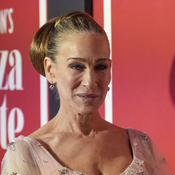 Sarah Jessica Parker à la première de la pièce de théâtre "Plaza Suite", la comédie musicale de Neil Simon, au Hudson Theatre à New York, le 28 mars 2022.
