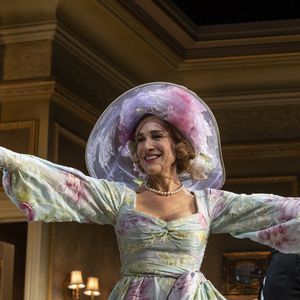 Sarah Jessica Parker lors de la première de la pièce "Plaza Suite" de N.Simon au théâtre Hudson de New York City, New York, Etats-Unis, le 28 mars 2022. 