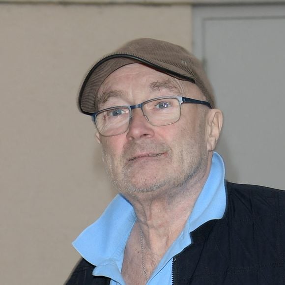 Phil Collins inaugure la bijouterie "Orianne Collins" du nom de ex femme Orianne avec qui il est a nouveau en couple à Miami le 10 mai 2018.