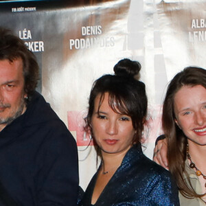 Benjamin Biolay, Alban Lenoir, Léa Drucker, Diastème (Patrick Asté, réalisateur), Andréa Brusque, Luna Lou, Yannick Renier, Emma de Caunes lors de l'avant-première du film "Le monde d'hier" à l'UGC Ciné Cité les Halles à Paris le 28 mars 2022. © Christophe Clovis / Bestimage 