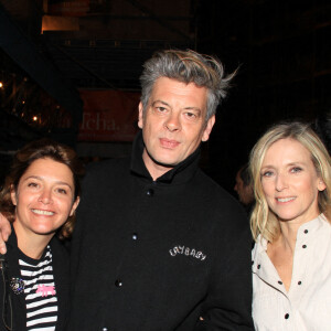 Exclusif - Emma de Caunes, Benjamin Biolay, Léa Drucker arrivent à l'after party de la projection du film "Le monde d'hier" au Central Park Paris le 28 mars 2022. © Baldini / Bestimage 