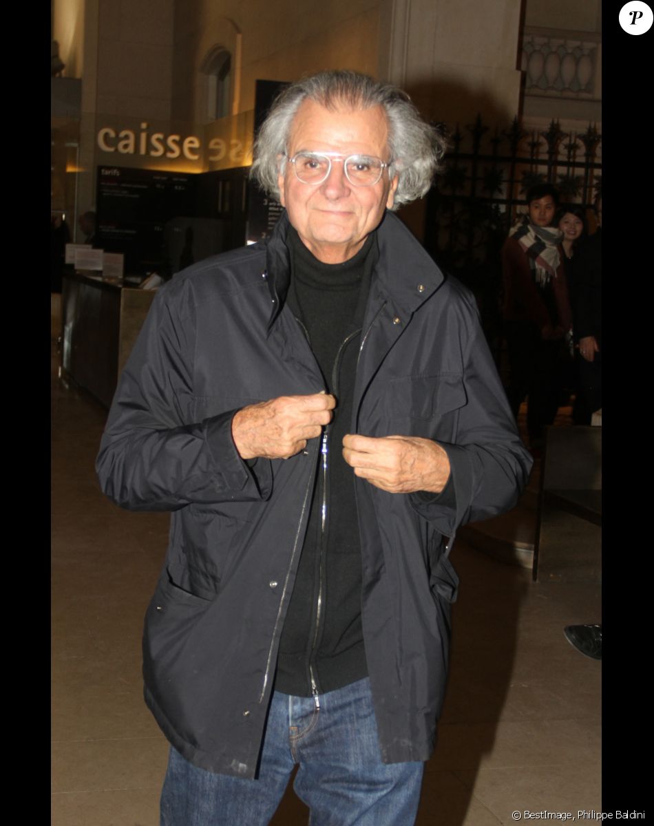 Patrick Demarchelier à la sortie de la soirée Louis Vuitton au restaurant Le Saut Du Loup à Paris, France, le 7 mars 20117. © Philippe Baldini/Bestimage