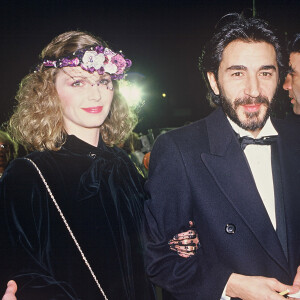 Jeane Manson et Richard Berry aux César au milieu des années 1980.