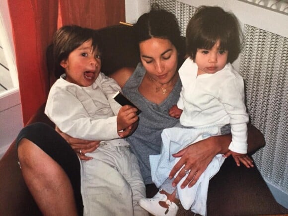 Inca et Aël, les enfants de Florent Pagny et sa femme Azucena, sur Instagram.