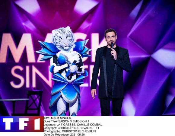 La Tigresse - Mask Singer saison 3, lancement sur TF1 le 1er avril 2022.