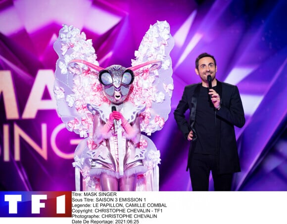 Le Papillon - Mask Singer saison 3, lancement sur TF1 le 1er avril 2022.