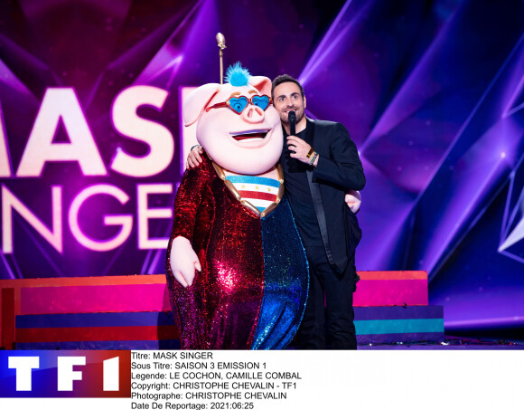 Le Cochon - Mask Singer saison 3, lancement sur TF1 le 1er avril 2022.
