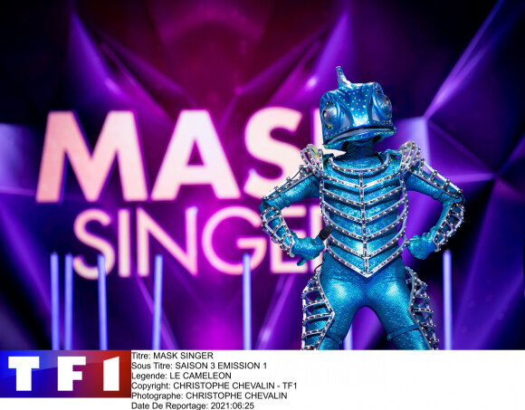 Le Caméléon - Mask Singer saison 3, lancement sur TF1 le 1er avril 2022.