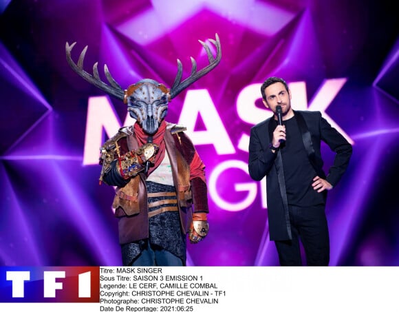 Le Cerf - Mask Singer saison 3, lancement sur TF1 le 1er avril 2022.