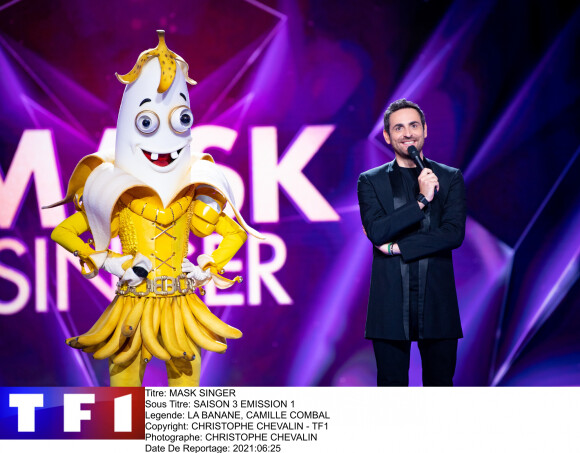 La Banane - Mask Singer saison 3, lancement sur TF1 le 1er avril 2022.