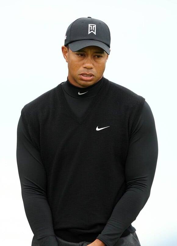 Le champion de golf Tiger Woods...