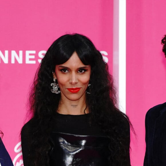 Lucie Lucas, Shy'm, Jamie Bamber - 5e saison du Festival International des Séries "Canneseries" à Cannes, le 4 avril 2022. © Norbert Scanella / Panoramic / Bestimage