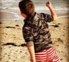 Karine Ferri a publié une photo de son fils Maël sur Instagram, à l'occasion de ses 6 ans. Le 6 avril 2022.