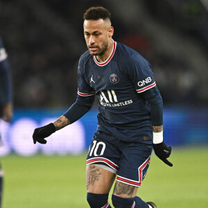 Neymar Jr - Match de Ligue 1 Uber Eats, PSG Vs Lorient (5-1) au Parc des Princes à Paris le 3 avril 2022. © JB Autissier/Panoramic/Bestimage