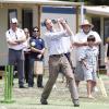 Le prince William en Australie, rend visite aux habitants de Flowerdale, dont certaines habitations ont été dévastées par un incendie l'an dernier. 21/10/2010
