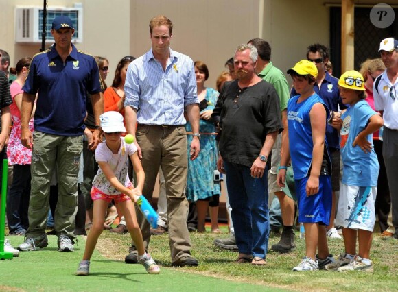 Le prince William en Australie.