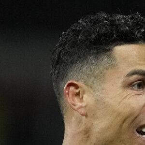 Cristiano Ronaldo lors du match de FA Cup Emirates au stade Old Trafford à Manchester, Royaume Uni, le 4 février 2022. Le match s'est terminé sur un match nul 1-1. © Andrew Yates/Sportimage/Cal Sport Media/Zuma Press/Bestimage