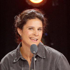 Semi-exclusif - Apolline de Malherbe - Conférence de presse de rentrée de RMC / RMC Sport saison 2021/2022 à l'Altice Campus à Paris, France, le 30 août 2021