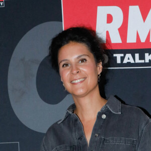 Semi-exclusif - Apolline de Malherbe - Conférence de presse de rentrée de RMC / RMC Sport saison 2021/2022 à l'Altice Campus à Paris, France, le 30 août 2021
