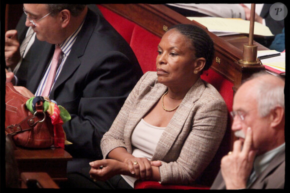 Christiane Taubira à l'Assemblée nationale en 2009