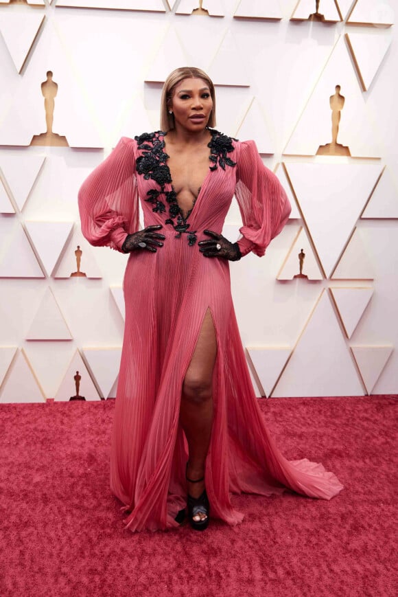 Serena Williams lors de la 94ème édition de la cérémonie des Oscars au théâtre Dolby, à Los Angeles, Californie, Etats-Unis, le 27 mars 2022.