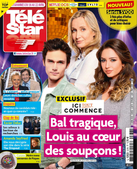 Magazine "Télé Star", en kiosques le 11 avril 2022.