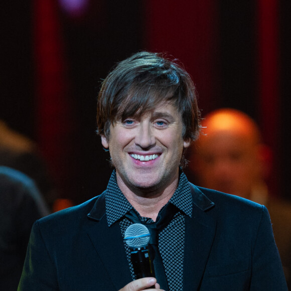 Thomas Dutronc - Enregistrement de l'émission "Chantons Aznavour" aux Folies Bergère à Paris. © Pierre Perusseau / Bestimage
