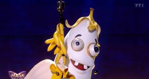 La Banane lors de l'épisode de "Mask Singer 2022" du 8 avril sur TF1
