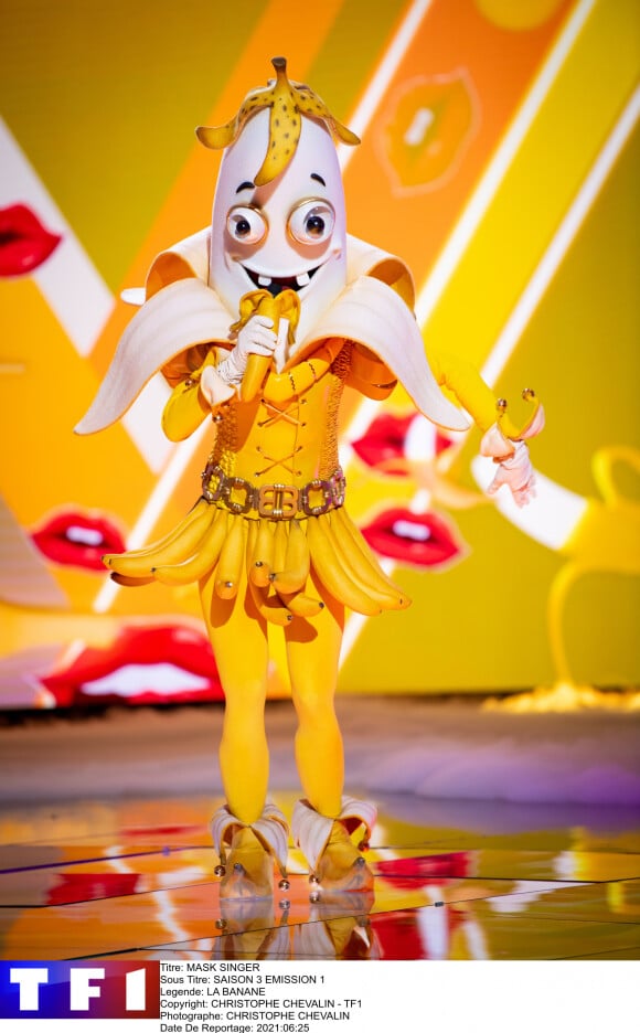 La Banane, costume de "Mask Singer" sur TF1