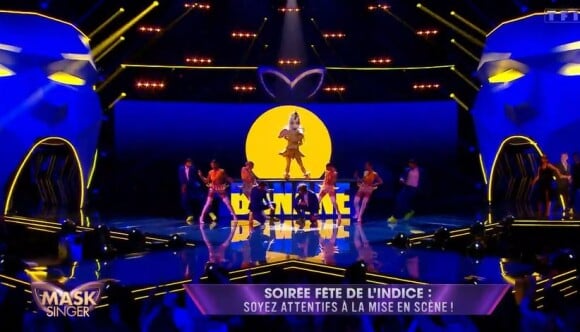 La Banane lors de l'émission "Mask Singer 2022" du 15 avril sur TF1